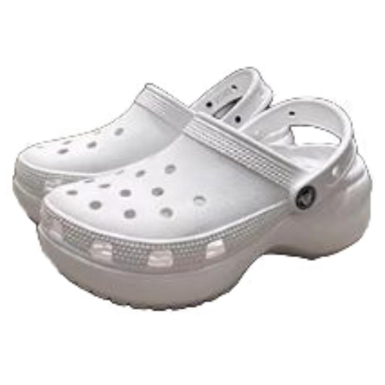 Crocs Classic Platform Clog Clogs Women's Moonlight Gray 206750-1NK