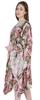 Moomaya Women  s  Short  Tunic  Kaftan  Casual Kimono Mini Beach Dress Swimsuit Cover Up