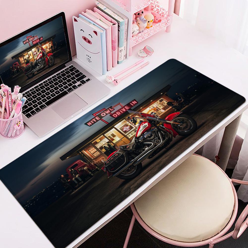 HHarleys Mouse Pad xCM DDavidsons Nonslip Gaming Mousepad Gamer ESports Mouse Mat Game Mechanical Keyboard XXL Desk Mat
