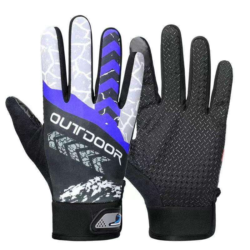 Unisex Thin Cycling Gloves - Non-Slip, Touchscreen, Sun Protection for Spring/Summer - Perfect for Mountain Biking, Hiking, and Driving