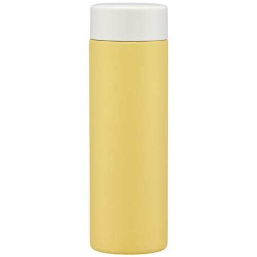 Skater Mug Bottle Dull Yellow 350ml Ultra Light Stainless Steel Water Bottle STYL4-A