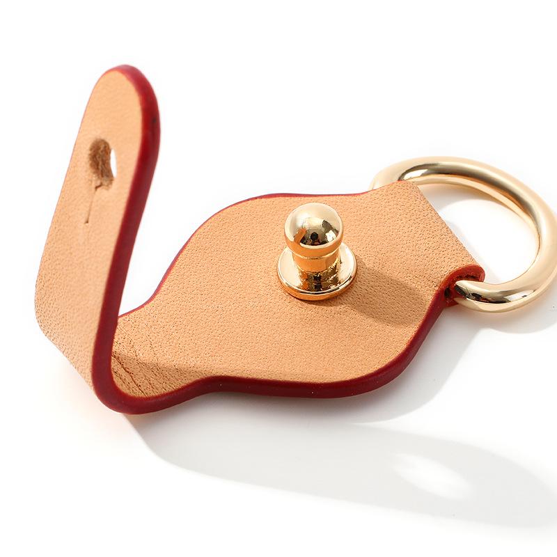 Presbyopia-Friendly D-67 Wear-Resistant Vegetable Tanned Leather Shoulder Strap with Buckle & Hardware Protection Ring.