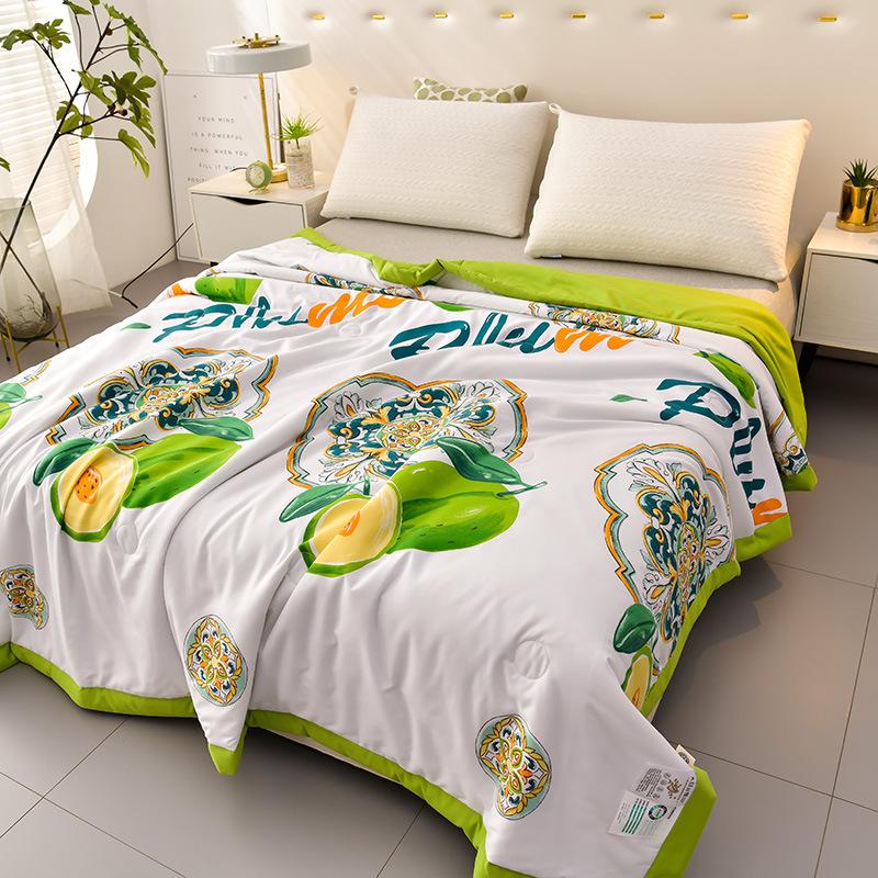 

Летнее спальное одеяло из соевого волокна, кондиционер, одеяло из стираного хлопка, летние одеяла для взрослых для кровати, дивана, домашний декор 150X200cm