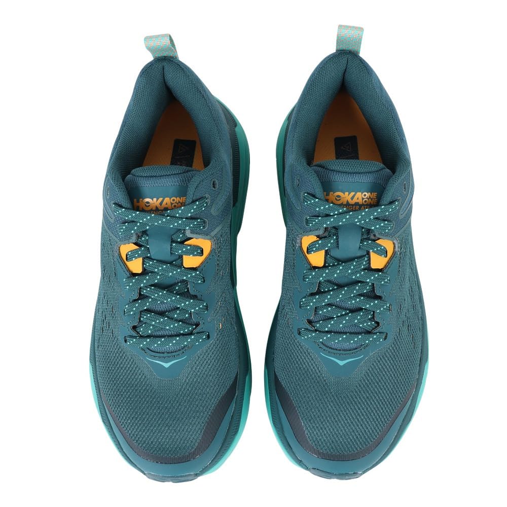 HOKA Challenger ATR6 Running Dark Green Sneakers for Trail and Mountain Trails Shoes, (1106512-DTWGR), Running, Off-Road, (Dark Green/Size