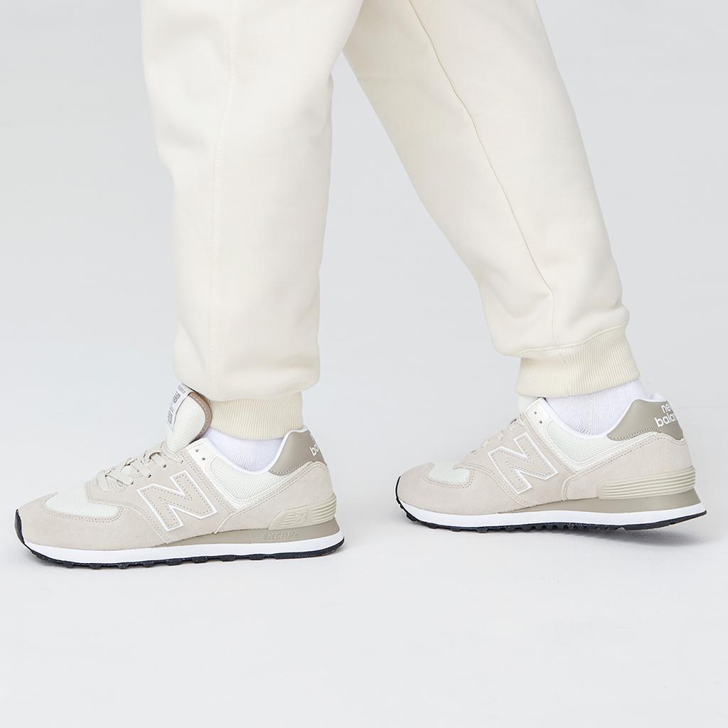 New Balance 574 Elfenbeinweiß Unisex Sneaker Creme Beige U574SE2