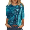 Leaf Butterfly 3d Print Long SleeveT-Shirt Casual Women's Clothing Long Sleeve T-shirt Fashion Casual Oversized Tops Tees Female