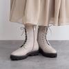 track sole Ivory 240 HIMIKO/Himiko/Lace-up boots/641410