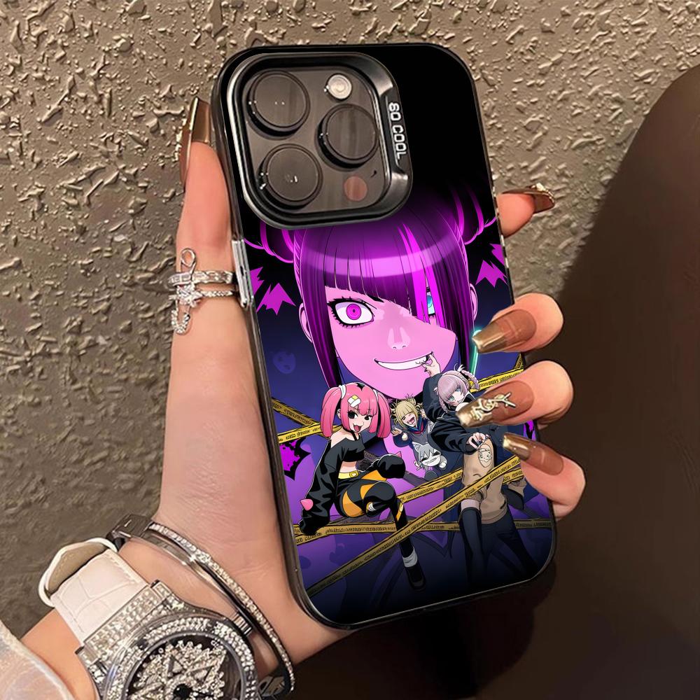 Gang of Stupid Girls Phone Case for iPhone 16 15 14 13 12 11 X XR XS 8 7 Pro Max Plus Translucent Colour Protective Pretty Cover