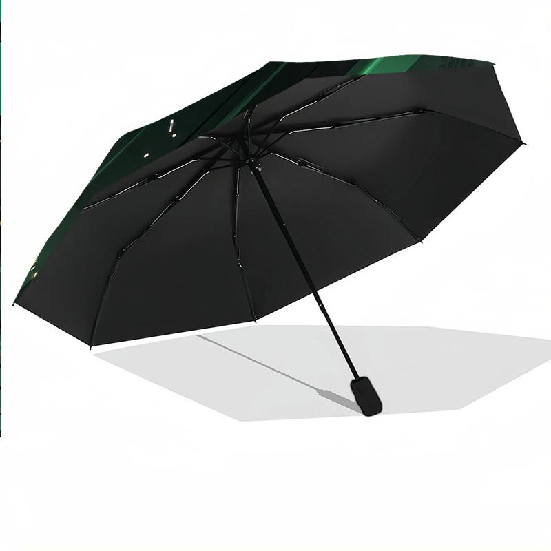 Fendt Print 8?Ribben Automatische Paraplu Windbestendig Lichtgewicht Opvouwbare Paraplu Voor Buitenreizen