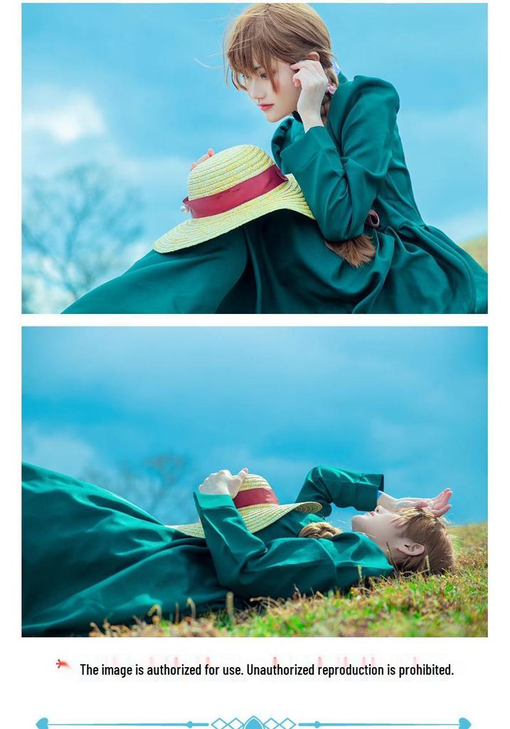 Sophie Cosplay Blue Dress by Haruharu – Women's Role-Playing Costume