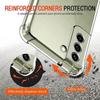 Protective Case - BOOLING - for Samsung Galaxy S21FE - Solid Silicone - Transparent - Reinforced Protection