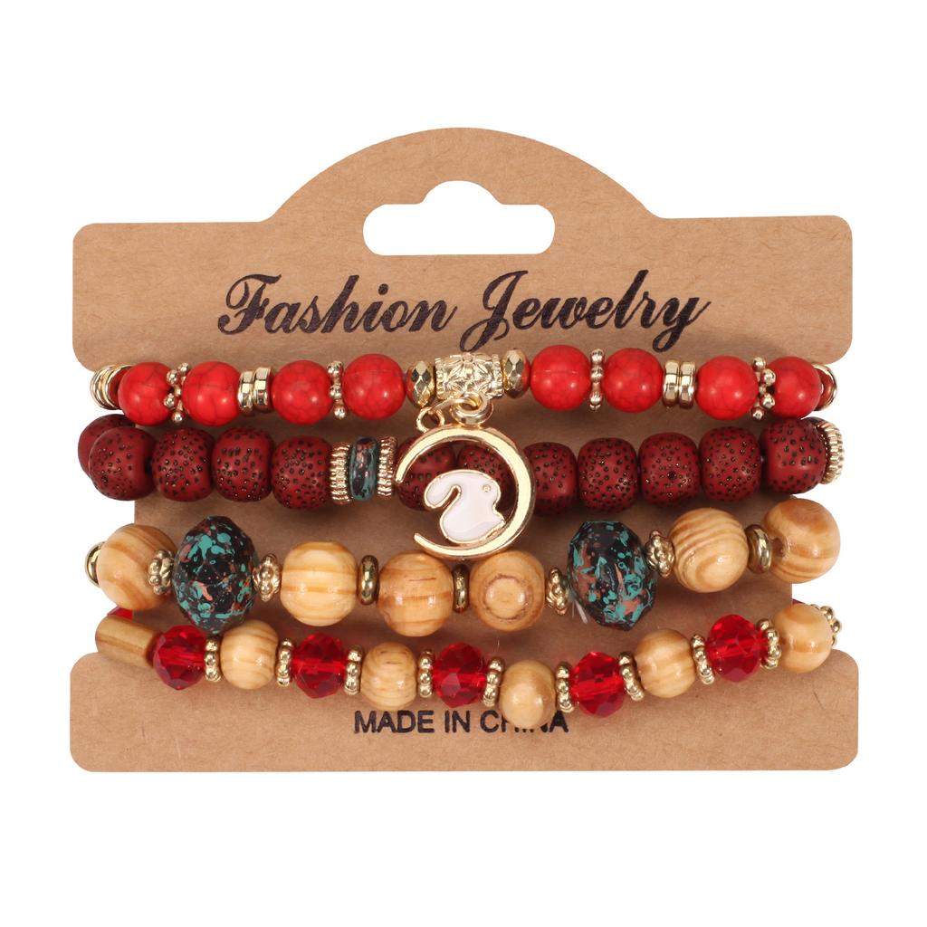 JYL TS Bracelet Bohemian Halloween  Spooky Beads Ignites Festivity