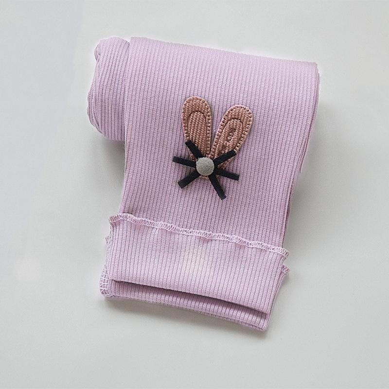 Baby Girls Leggings Cute Cotton Pants Skinny Print Trousers Cartoon Children Tights Casual Pants Clothes Spring Autumn