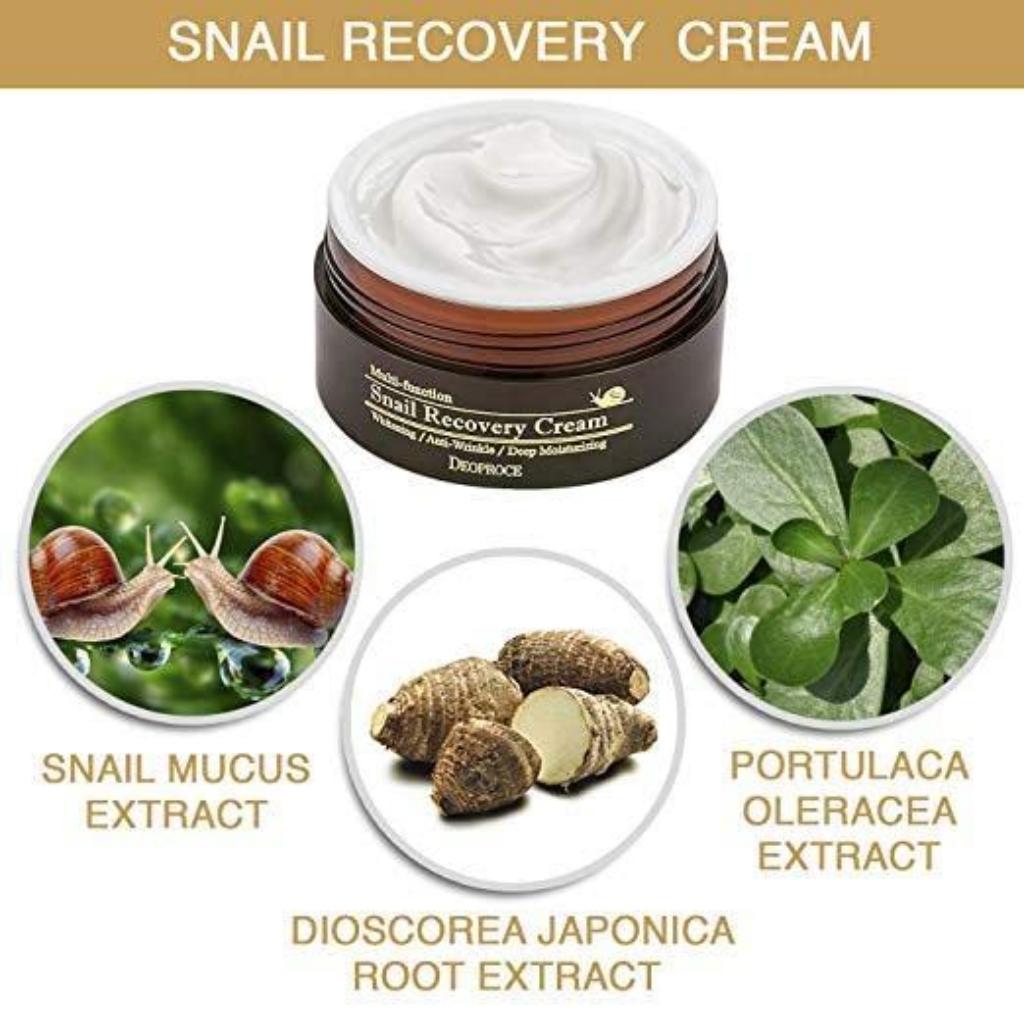 Deoproce Snail Recovery Cream 100g