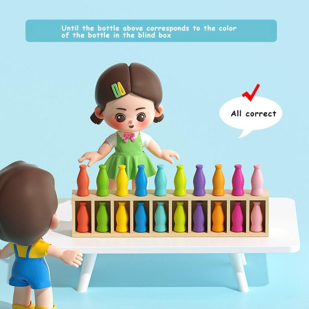 Colorful Learning Color Toys Educational Toy Color Classification Game  Exercise Brain Memory