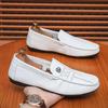 Genuine Leather Men Casual Shoes Luxury Brand Men Loafers Italian Moccasins Breathable Slip On Men Driving Shoes Chaussure Homme