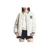 New MLB New York Yankees Baseball Jacket Unisex Ecru 3ADJV0646-50CRD