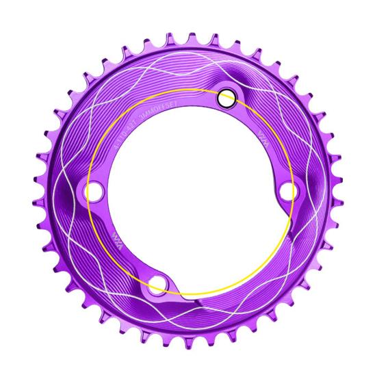 Motor Sprocket Heavy Duty Aluminum Alloy Chainring 40T To 58T Waterproof Rustproof Tooth Disc Replacement for Road Bike
