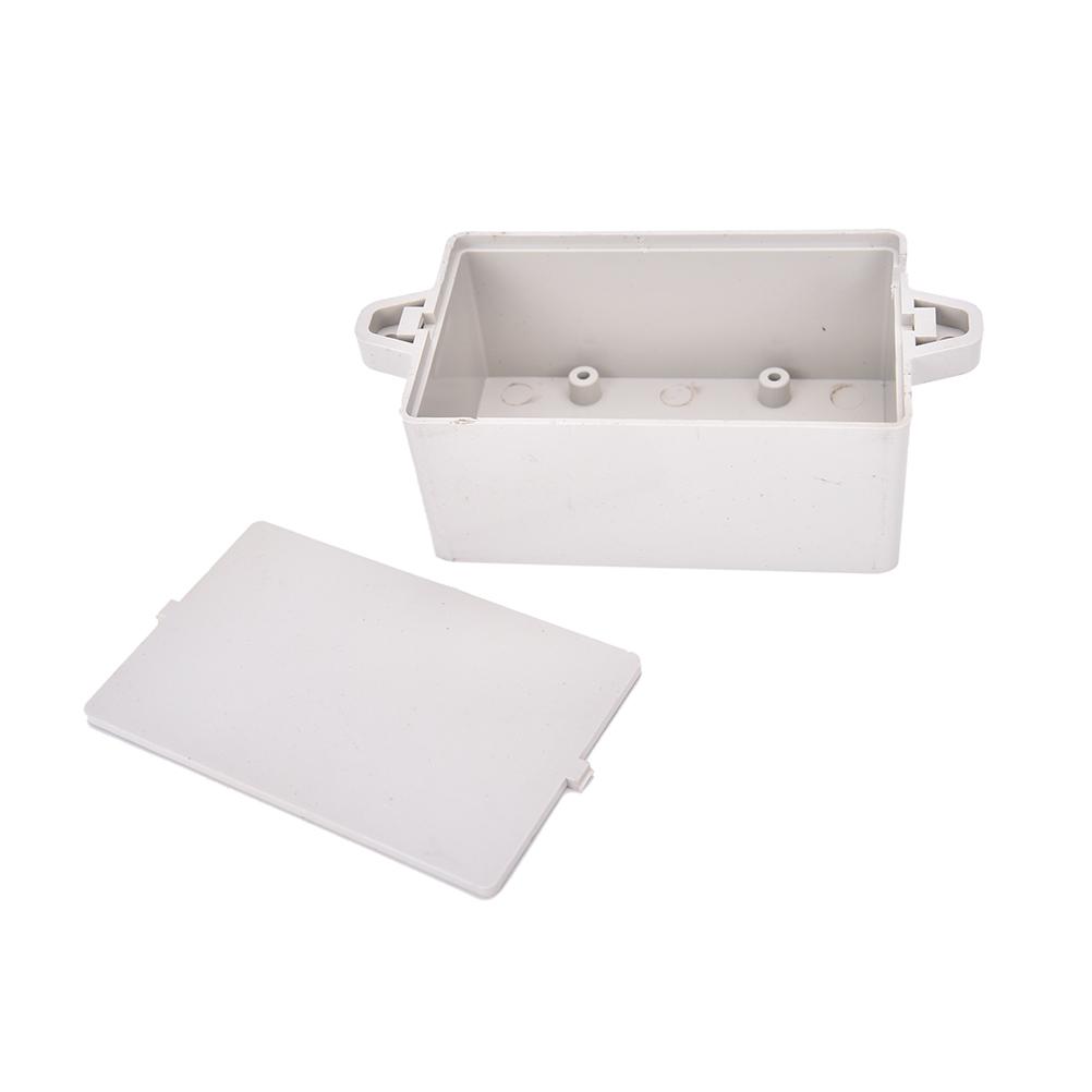 White Black Connector Plastic Electronic Project Box Electrical Supplies 9 Sizes To Choose DIY Enclosure Instrument Case