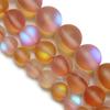 Moonstone Imitation Flash Round Beads for DIY Jewelry Making
