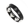 Nieuwe Punk Donkere PU Armband Voor Vrouwen Mannen Hip Hop Rock Ketting Meerlaagse Armband Trend Retro Gotische Sieraden Danser Accessoires