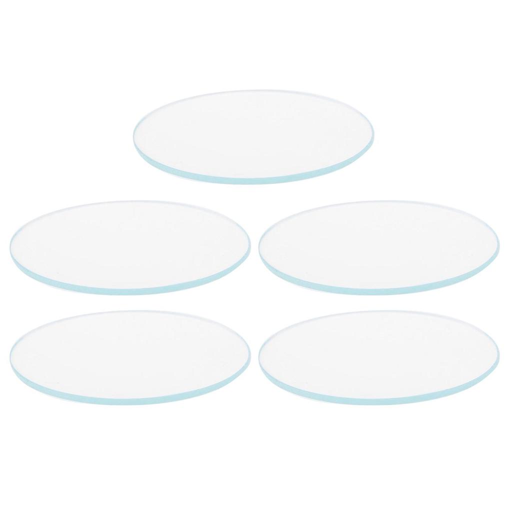 5PCS Runde 37/38/39MM Flache Uhr Kristall Objektiv Glas Ersatzteile Werkzeug