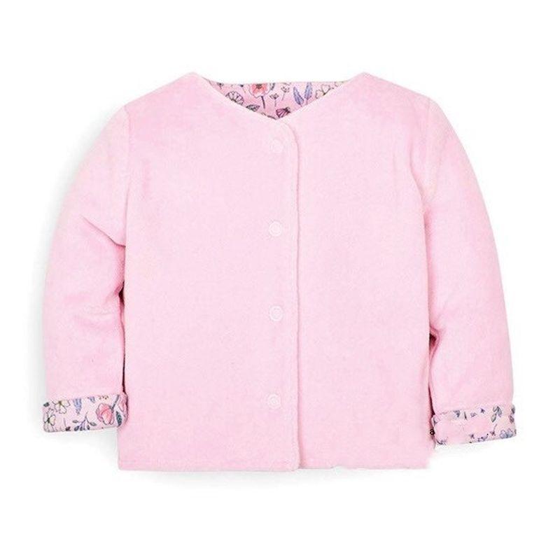 

0-Smocking Years Old Embroidery Pure Cotton Rompers One-Piece Velvet Reversible Cardigan Newbornnew Born