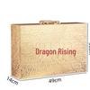Creative Transparent Dragon Zodiac Fruit Wine Bottle - High Borosilicate Glass, Sealed and Hollow Design