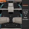 2025 Lydo L90 Special TPE Full Coverage Floor Mats for Six-Seven Seat Cars