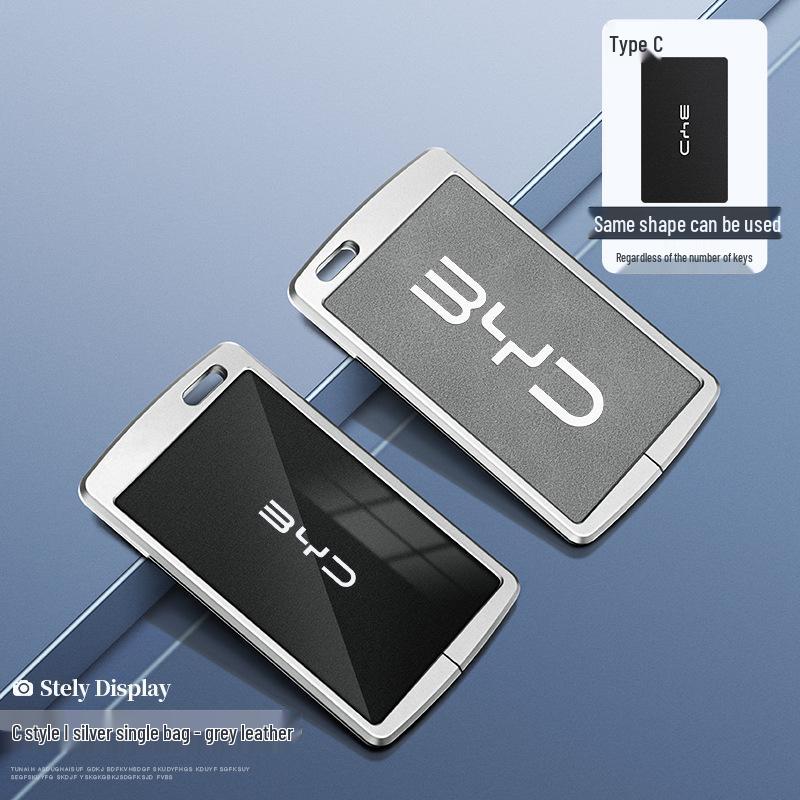 2023 New BYD Key Case for Han, Song Plus, Dolphin, Qin, Sea Lion, Yuan, Tang, and Seagull Models