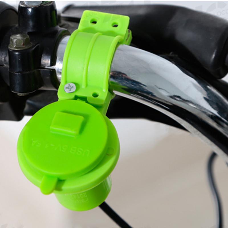 12V Motosiklet Telefon Şarj Cihazı Adaptörü USB Araç Şarj Cihazı Evrensel Uygulama