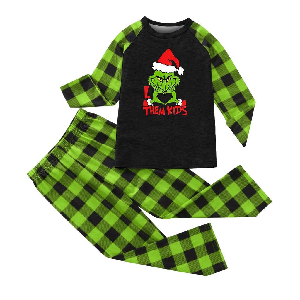 Passende Familiensets mit Weihnachtsmotiven, Langarmshirts und Hosen
