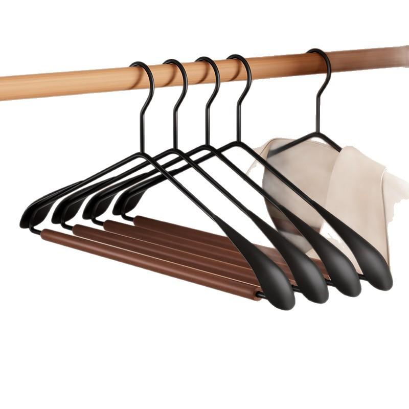 Beech Wood Clothes Hanger for Home Use, Anti-slip and Traceless Clothes Hanging Rack, Adult Clothes Hanger for Drying Clothes