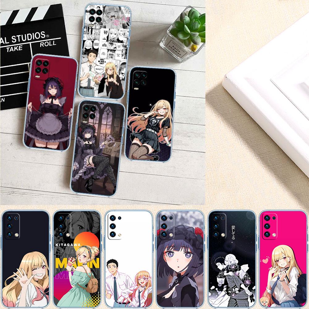 LO60 Marin Kitagawa Soft Shell Transparent Phone Case for Samsung Galaxy A04 A04S A14 A23 A34 A54 M23 M33 M52 M53