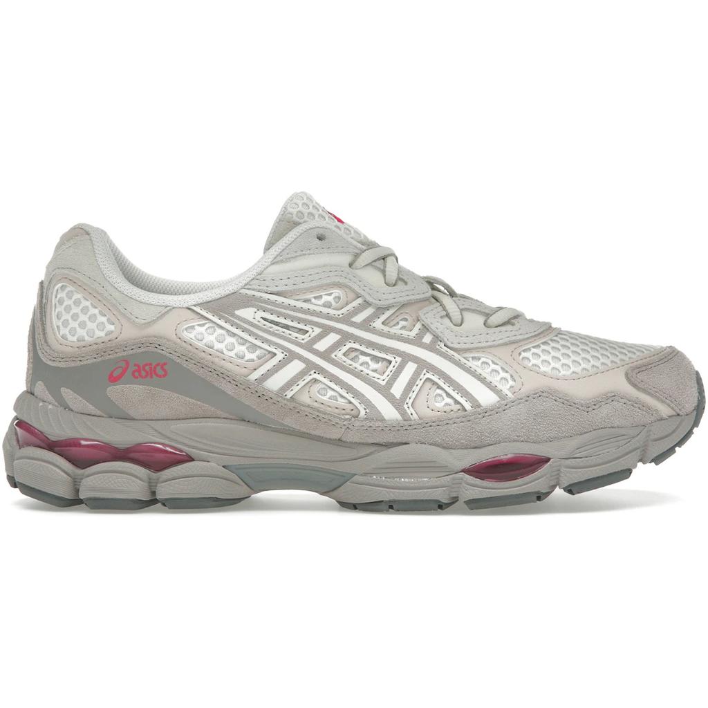 Asics GEL NYC Anti Slip Wear Resistant Low Top Running Shoes Unisex Greige