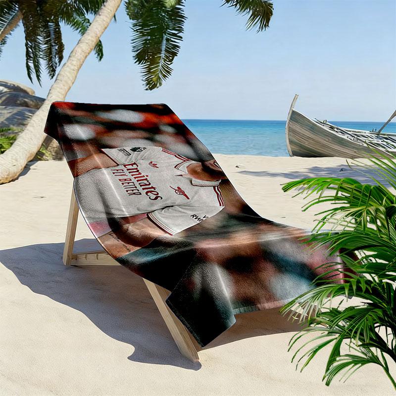 Rice Print Beach Towel, Large Soft Quick Dry Towel for Beach Camping Swimming