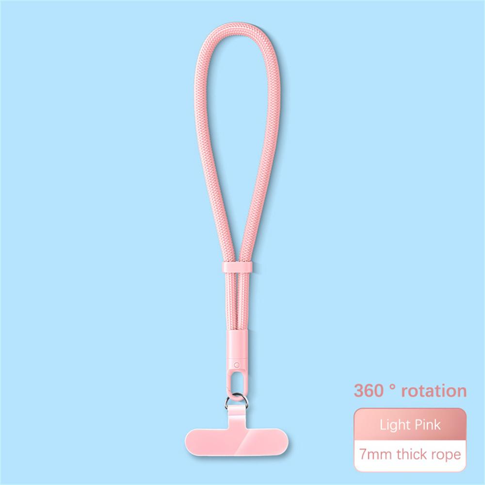 Anti-drop Mobile Phone Lanyard Universal Adjustable Short Wrist Straps with Self-locking Design Durable Polyester Phone Strap