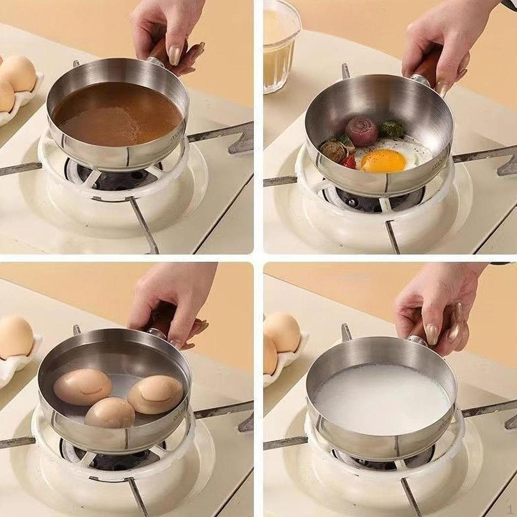 Pot Butter Melting Non Slip Portable Kitchen Cooking Tools Household for Boiling Sauce Pan