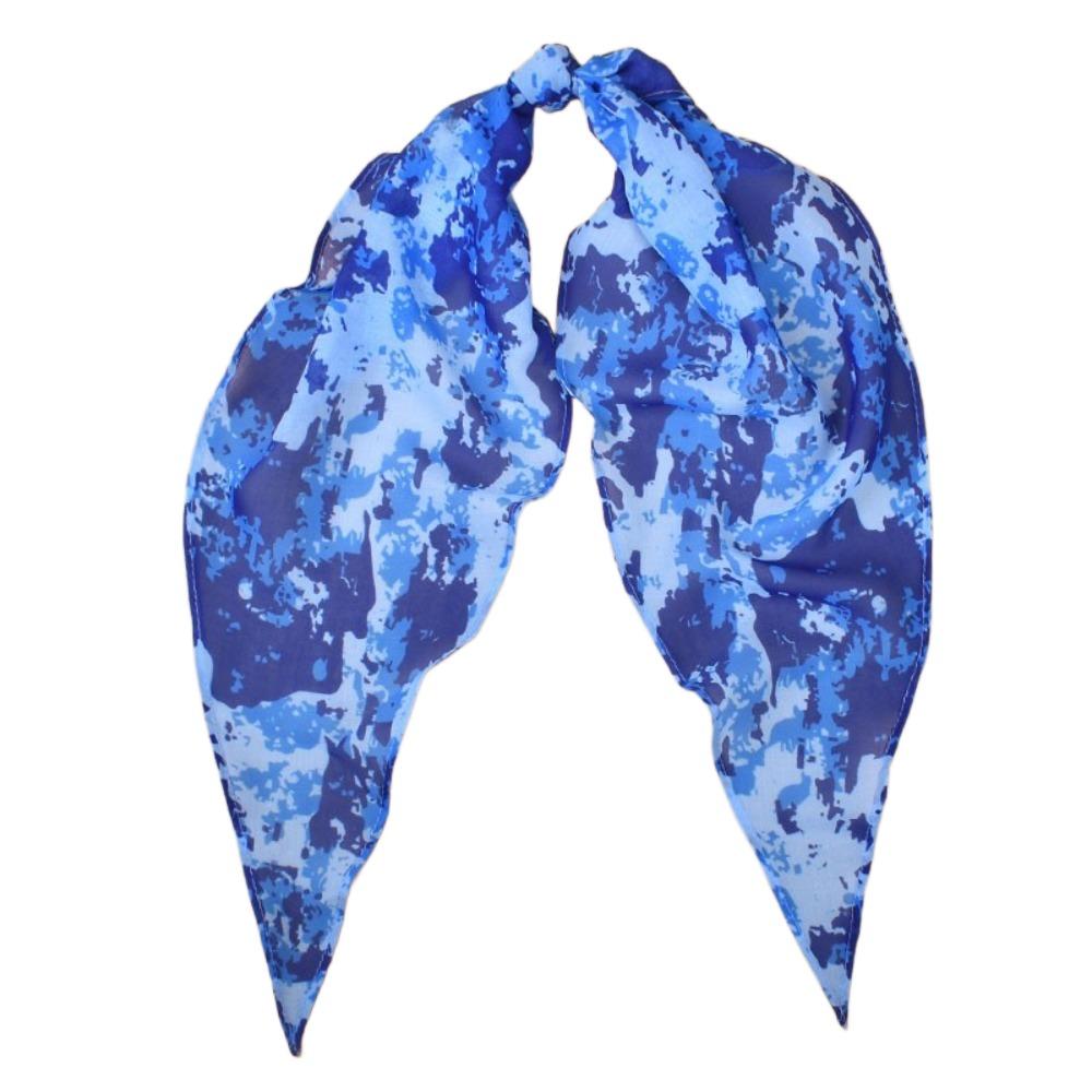 Versatile Women Girls Hijab Wraps Cashew Print Hair Ribbons Headbands Retro Leopard Headscarf