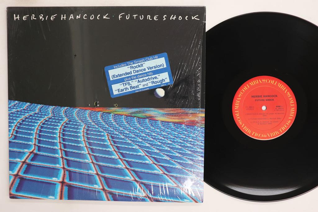 LP Record HERBIE HANCOCK  Future Shock FC38814 COLUMBIA 1983 US Jazz Used