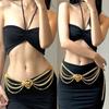Lady Belly Chain Decorative Waist Chain Aesthetic Body Chain Women Accessories