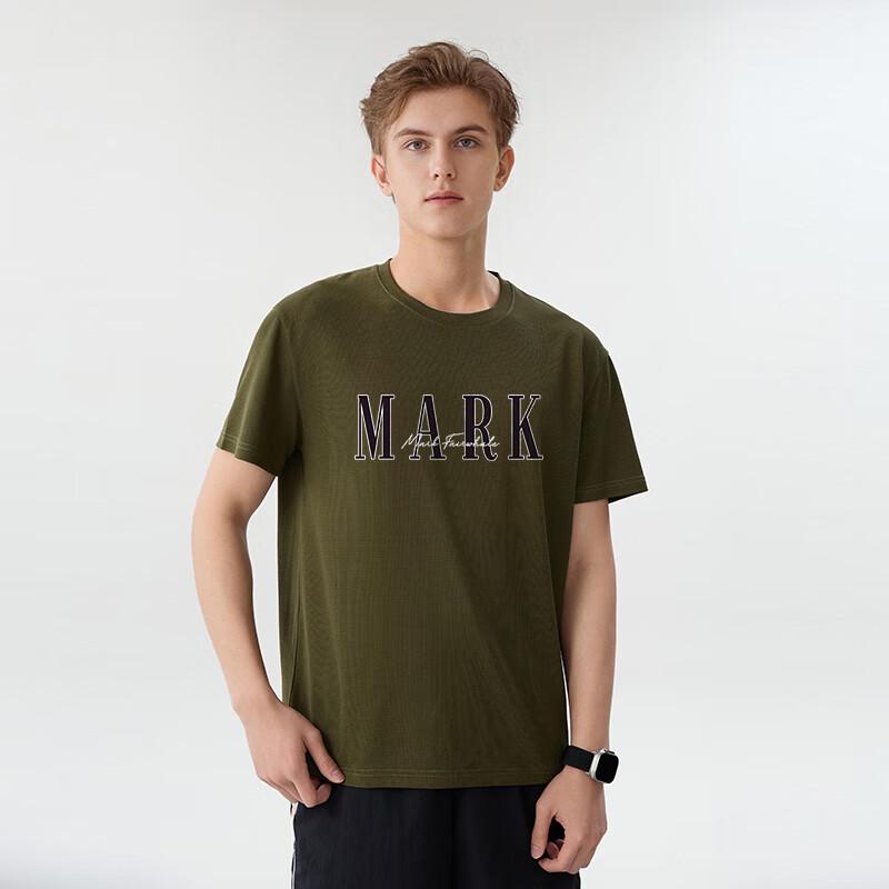 Mark Fairwhale Men's Letter Print Short Sleeve T-Shirt