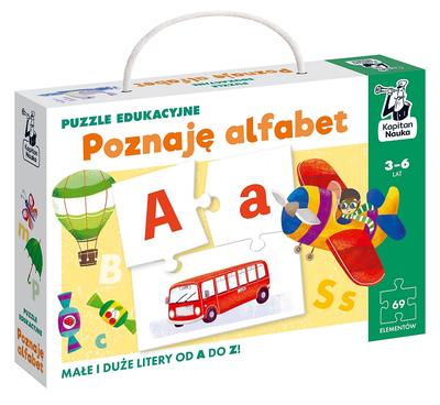 Alfabet Leren Educatieve Puzzel voor 3-6 Jaar
