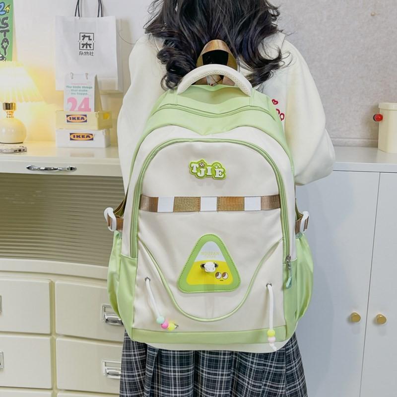 

Рюкзак для женщин Повседневный Дорожный Большой вместимости Рюкзак для старшеклассниц, студенток колледжа, учениц средней школы, учениц начальной школы Without pendant