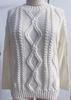 2026 Women's Plus Size Casual Loose Knit Sweater: Solid Color, Round Neck, Autumn/Winter