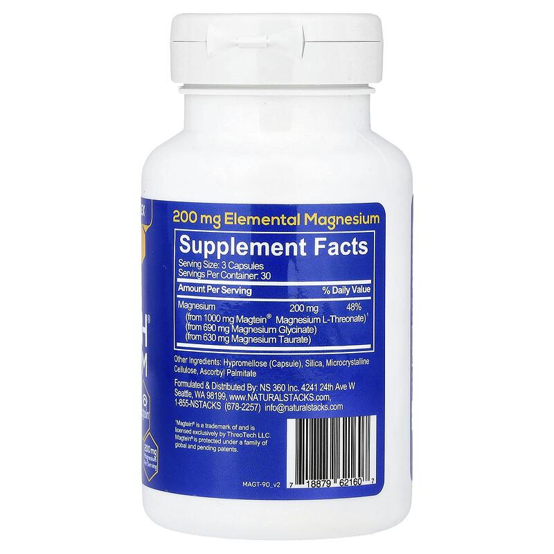 MagTech®, Magnesium, 90 Vegan Capsules (66.6 Mg Per Capsule)
