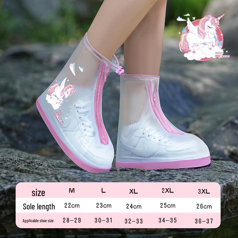 

Унисекс Водонепроницаемые Нескользящие Чехлы для Резиновых Сапог - Прочные, Многоразовые и Портативные для Детей и Взрослых L