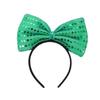 Irish Costume Set Beads Necklaces Skirt Long Gloves Headbands Saint Patrick's Day Costume Accessories for Parades