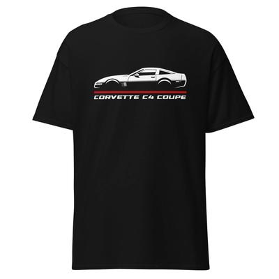 T-shirt Chevrolet Corvette C4 Coupé 1994 Cadeau d'Anniversaire pour Fans