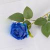 Single Velvet Strand Rose Simulation Flower Table Decor And Special Occasions